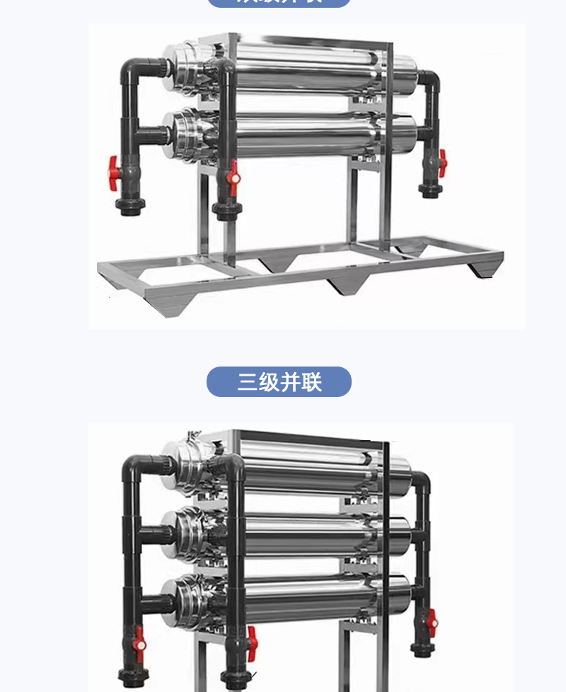 全屋不锈钢超滤净水机农村卡箍黄泥水PVDF可拆洗大流量前置过滤器-15