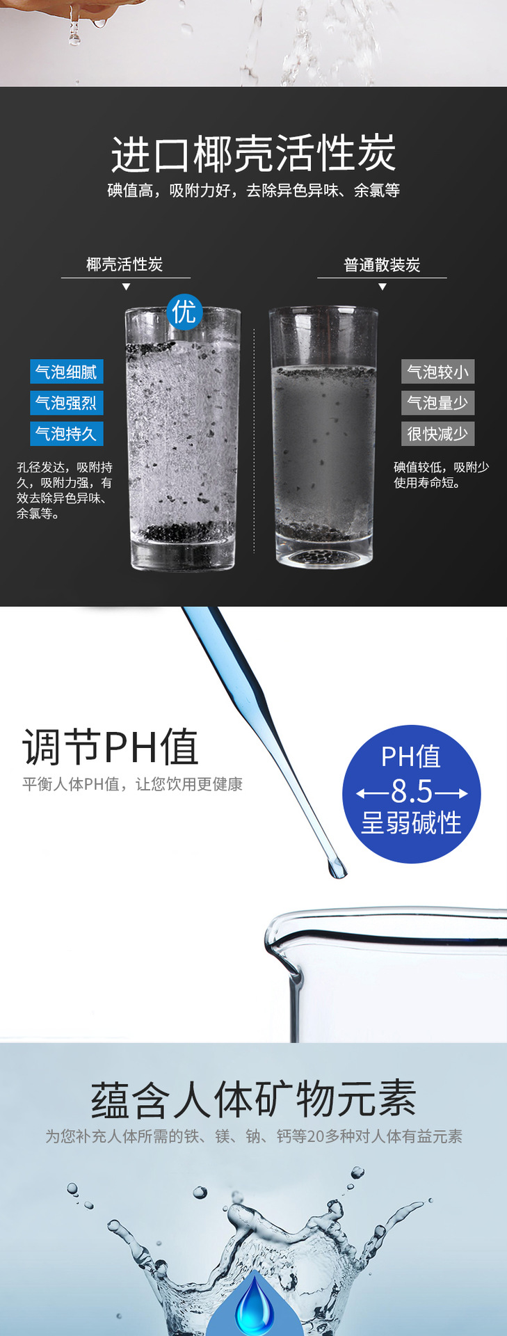 新款龙头净水器家用厨房自来水过滤器前置滤水器-5